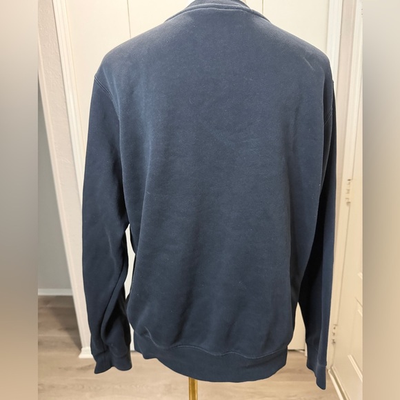 Nike Charcoal Crewneck with White Logo - Picture 3 of 7